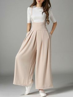 Trendy Dress Outfits, Belt Design, Linen Short, Skull Head, Dress Sewing, Modest Fashion Outfits, Pantalon Large, Overalls Women, Mode Inspiration