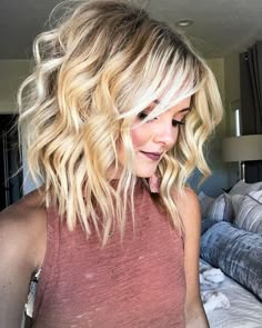 Harmonize Beauty, Lovely Sunday, Layered Hairstyles, Fast Hairstyles, Pinterest Hair, Short Wavy Hair, Penteado Cabelo Curto, Blonde Balayage, Hairstyles Ideas