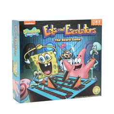 the board game for kids with spongebob and friends on it's cover