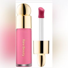 Weightless, Long-Lasting Liquid Blush With Up To 12-Hour Wear. Blends And Builds Beautifully For A Soft, Healthy Flush In Matte Or Dewy Finishes. Rare Beauty Liquid Blush, Makeup Rare Beauty, Rare Beauty Liquid, Rare Beauty Makeup, Rare Beauty Blush, Liquid Blush, Effortless Hairstyles, Rare Beauty, Christmas Wishlist