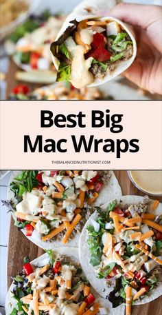 the best big mac wraps recipe ever