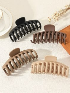 Curly Hair Accessories, Peinados Fáciles Para Cabello Corto, Butterfly Hair Clip, Hair Claws