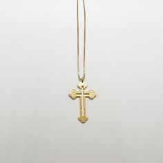 Be proud of your faith and celebrate the joy of loving Jesus with this Greek Orthodox Cross Necklace, engraved with the letters  IC XC which stand for "Jesus Christ" on the sides, this necklace is meant to bring your faith everywhere! It is available in Silver and 24k Gold Plated. ADDITIONAL DETAILS MATERIALS: Both the pendant and chain are made from sterling silver 925. If you choose 24K gold plated it will be made on a base of sterling silver 925 and plated with 1 micron of 24k gold. All produ Spiritual Crucifix Jewelry And Charms For Anniversary, Spiritual Crucifix Jewelry For Anniversary, Orthodox Necklace, Greek Orthodox Cross, Orthodox Cross Necklace, Greek Orthodox Easter, Easter Necklace, Orthodox Easter, Jesus Christ Cross