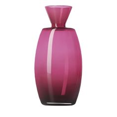 a pink vase with white lines on the bottom is shown in front of a white background