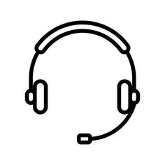 the headphones icon is shown in black and white, with one line on it