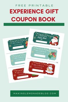 free printable coupon book for christmas