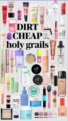 Smart Boards, Skincare Wishlist, Cleaning Hacks Tips And Tricks, Makeup Tuts, Makeup Help, Dirt Cheap, High End Makeup, Affordable Makeup, School Looks