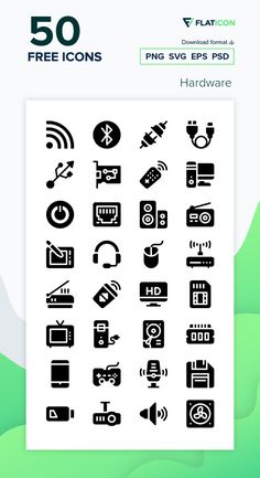 the 50 free icons are available for all kinds of devices, including phones and laptops