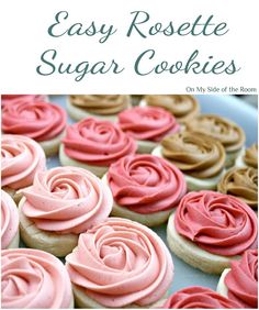 an image of easy rosette sugar cookies