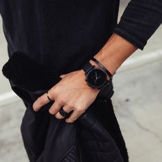 Minimal Flat Cuff Black – MVMT Black Rings Aesthetic Men, Black Watch Aesthetic, Man Hands Aesthetic, Watch Aesthetic Man, Black Rings Men, Man Watches Style, Male Jewelry Aesthetic, Men Accessories Aesthetic, Mens Jewelry Aesthetic