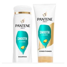 HARD WORKING, LONG LASTING Your haircare should work as hard as you do. Pantene PRO-V Smooth and Sleek Shampoo + Conditioner bundle gently cleanses and moisturizes to smooth frizzy hair, remove dirt and impurities, and soften stubborn strands for smoothness. This anti frizz shampoo and conditioner dual pack contains 2x more nutrients and won't weigh down your hair so you get smoothness in every wash and 72+ hours of lasting frizz control. This formula is safe for colored hair and crafted with pr Smooth Frizzy Hair, Herbal Essence Shampoo, Pantene Shampoo, Anti Frizz Shampoo, Hair Remove, Volumizing Hair, Pantene Pro V, Travel Shampoo, Argon Oil