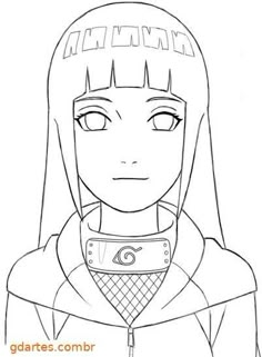 Hinata Drawing Pencil Easy, Girl Drawing Sketches, Hams