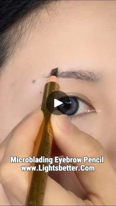 465 reactions · 49 shares | Level up your brow game 💫 Microblading Eyebrow Pencil 🌹
www.lightsbetter.com 

#eyebrowshaping #cosmetics #makeup #eyebrowpencil #beauty | Eyebrows | CKay · love nwantiti (ah ah ah) Taupe Eyebrow Pencil, Love Nwantiti, Level Up