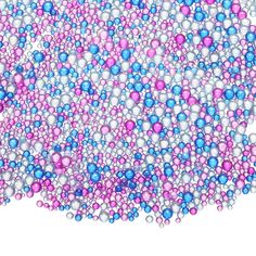 an image of many bubbles in the shape of a map on a white background with blue and pink colors