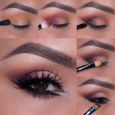 Party Eye Makeup, Maquillage Yeux Cut Crease, Date Night Makeup, Beauty Facial, Makeup Secret, Simple Eye, Makeup Artistry, Eye Makeup Tips, Eyeshadow Tutorial