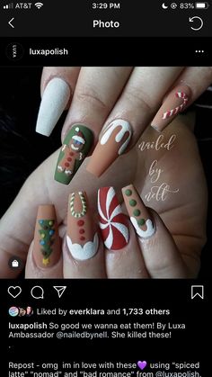 New Years Nail Designs, Nails Green, Christmas Nails Acrylic, Winter Nail Designs, Nails Black, Winter Nail, New Year's Nails, Homecoming Nails