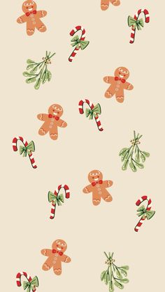 Candy cand and gingerbread man lockscreen wallpaper free downloable christmas theme #christmas #wallpaperforyourphone #lockscreen #gingerbread #candycanes #girly #cute #iphone #inspiration Christmas Lockscreen Candy Cane, Christmas Iphone Wallpapers Lockscreen, Gingerbread Christmas Background, Candy Cane Iphone Wallpaper, Gingerbread Screensaver, Cute Gingerbread Wallpaper, Gingerbread Aesthetic Wallpaper, Gingerbread Men Wallpaper, Ginger Bread Wallpapers