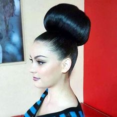 Sock Buns, Pin Curl, Chignon Updo, Chignon Bun, Easy Updo, Big Bun Hair