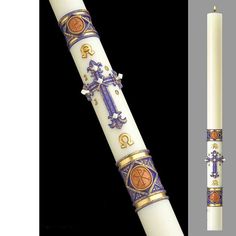 ***Each eximious® paschal candle is meticulously handcrafted with unparalleled care and devotion. Please allow at least four weeks for their creation and shipment.*** Description: "I am the light of the world. Whoever follows me will not walk in darkness, but will have the light of life." - John 8:12 Cathedral Candle’s new for 2025 Easter Season eximious® brand Paschal Candle, Lilium. The Lilium Paschal candle features a Fleur-de-Lis Cross a striking and evocative representation of the Holy Trin Wax Dripping, Easter Vigil, Paschal Candle, Resurrection Of Christ, Holy Saturday, Chi Rho, John 8, Agnus Dei, Easter Candles