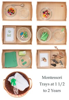 Montessori Trays 12 Months, Montessori 24 Months, Montessori Color Activities, Montessori Toys 2-3, Montessori Toddler Activities 2 Year, Montessori Works, Diy Montessori Toys