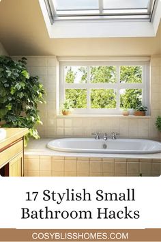 Discover 17 brilliant small bathroom hacks that help you maximize space and add style while using vertical storage solutions in design. This pin addresses how to transform cramped areas into elegant escapes.