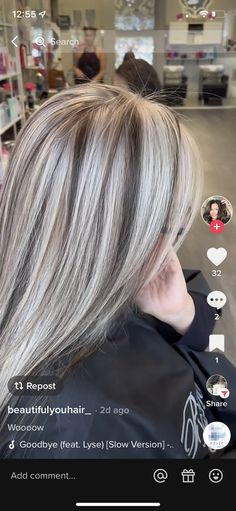 High And Low Lights Hair, Brown Lowlights, Ash Blonde Hair Balayage, Blonde Colors, Chunky Blonde Highlights, Blonde Layered Hair, Grey Hair Coverage, Summer Blonde Hair, Grey Hair Transformation