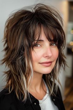 Shag With Fringe Bangs, Shag With Fringe, Bangs Cut, Best Curly Haircuts, Edgy Short Haircuts, Short Haircuts With Bangs, Layered Haircuts For Medium Hair, Shaggy Haircuts, Best Haircuts