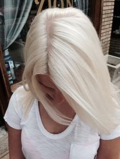 Platinový Blond, Cream Blonde Hair, Icey Blonde, Ash Blonde Balayage, Ice Blonde, Blonde Bob Hairstyles, Balayage Blonde, Icy Blonde