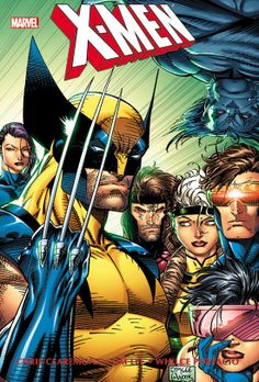 the cover to x - men vol 1, featuring wolverine and other characters in front of an