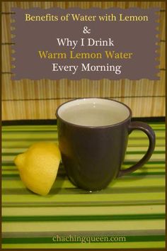 Why I Drink Warm Lemon Water Every Morning and the Benefits of Water with Lemon Help With Constipation, Drinking Warm Lemon Water, Benefits Of Lemon Water, Benefits Of Water, Water With Lemon, Benefits Of Lemon, Hot Lemon Water, Water Health, Lemon Health Benefits