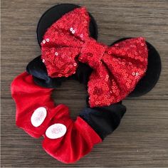 Questions? Leave A Comment Below! Mini Mouse Ears, Blue Hair Bows, Minnie Mouse Headband, Mickey Mouse Ears Headband, Disney Minnie Mouse Ears, Disney Headbands, Disney 2024, Disney Mickey Ears, Disney Hair