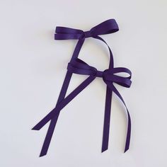 Purple Purple Hair Ribbon, Purple Hair Bows, Theatre Production, Grosgrain Ribbon Bows, Mini Bow, Purple Bows, Hair Ribbon, Mini Bows, Purple Ribbon