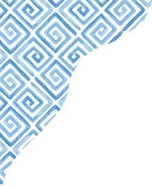 an abstract blue and white pattern with squares on it's side, in the shape of a rectangle