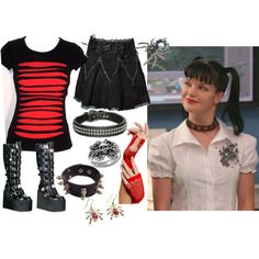 Abby Sciuto Outfits, Abby Ncis, Goth Girl Fashion, Goth Inspiration, Cute Emo Outfits, Odd Fashion, Goth Stuff