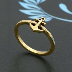 * Free Surprise Gift on Purchase of 1 Product. * Purchase of 4 Product and Get 2 Rings Free Gifts. Product :- Ring Material :- Brass/925 Sterling Silver Size :- All Size Available  Gold Solid Anchor  Ring,Anchor Ring, Delicate Gold Ring,Anker Ring, Inspirational Ring,Inspiring Jewelry,Gift for Women, Fun Ring, Cute Ring   * All our products are handmade and we make them as you see in the    photography but because of handmade There may be a slight difference in them * Handling Time: We take handling time of 1-3 Business Day from the date of receipt of the payment * Shipping Services: The shipping company takes 5-15 business days to deliver the product to US and most of other countries       For any queries Please feel free to message us. * Normally we respond in maximum 24 hours. * Gift pa Anchor Ring, Anchor Rings, Delicate Gold Ring, Cute Ring, 2 Rings, Rings Cool, Surprise Gift, Cute Rings, Surprise Gifts