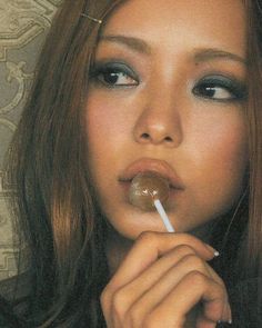 Namie Amuro, Face Card, Pretty Makeup, Aesthetic Makeup, Makeup Inspiration, Makeup Hair, Makeup Nails, Makeup Ideas