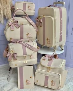 Luxury Baby Items, Cute Backpacks For School, Decoupage Jewelry Box, Travel Bag Set, Kehlani, Fancy Bags, Map Gifts, Cute Backpacks