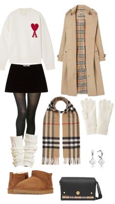 Hamptons Winter Outfit, Blair Waldorf Winter Outfits, What To Wear To The Nutcracker Ballet, Outfits Winter 2024, Christmas Clothes Ideas, Xmas Outfits Women, Classy Winter Outfits, Fits Clothes, Estilo Preppy