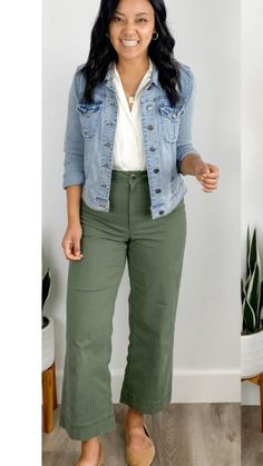 Casual Work Style, Teacher Attire, Walmart Outfits, Olive Jeans, Olive Style, Stylish Outfits For Women Over 50, Cute Work Outfits, Office Wardrobe