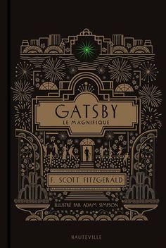 the cover to gatsby le magnifique, by f scott fitzgerald