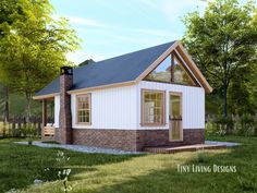 Single Slope Tiny House, 24x36 Cabin With Loft, 2 Br Tiny House Floor Plans, Raised Tiny House, 16x20 Cabin With Loft, 10 By 16 Tiny House, Tiny Cabin Plans Layout, 1 Bedroom Cabin With Loft, Tiny House Floor Plans One Level