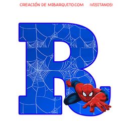 the letter b is for spiderman