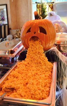 an image of a pumpkin that is in the middle of some rice krispy kreme