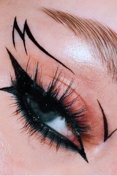 Delineado Egirl, Instagram Not, Teknik Makeup, Halloweenský Makeup, Eyeliner Designs, Prom Eye Makeup, Eye Makeup Pictures