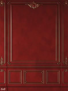 Regal Red Ornate Photography Backdrop - Rich red photography backdrop with gold ornate details Red Wall Background, Photoshoot Location Ideas Backgrounds, Royal Wall Design, Red Wall Ideas, Gold And Red Aesthetic, Jazz Lounge Aesthetic, Red And Gold Backdrop, Royal Red Background, Red Wall Texture