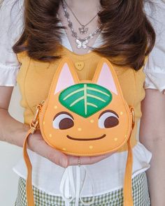 new lullabies - Animal Crossing Tangy Crossbody Bag by KiraKiraUK... Tangy Animal Crossing, Cute Wallets, February 2023, Tangier, All Things Cute, Cute Purses, Cute Bags, Fun Bags, Cute Fashion