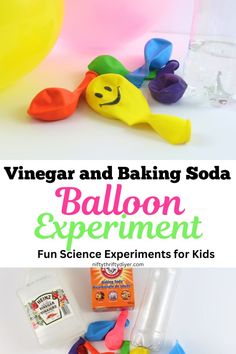 Vinegar and Baking Soda Balloon Experiment- Discover the fascinating Vinegar and Baking Soda Balloon Experiment on our blog! This fun and educational activity is perfect for young scientists eager to explore chemical reactions. Using simple ingredients like vinegar and baking soda, you’ll witness an amazing reaction that inflates a balloon with carbon dioxide gas. Ideal for science projects or homeschool activities, this easy kids experiment makes learning chemistry engaging and enjoyable. Check Inflate A Balloon With Baking Soda, Baking Soda And Vinegar Balloon, Balloon Experiment Baking Soda, M&m Experiment, Blow Up Balloon With Baking Soda, Baking Soda Balloon Experiment, Puffer Fish Balloon Experiment, Vinegar And Baking Soda Experiment, Balloon Science Experiments For Kids