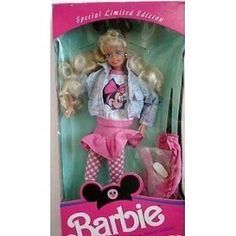 the barbie doll is in its box