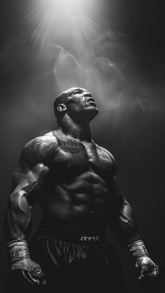 Mike Tyson Boxing, Gym Motivation Wallpaper, Boxing Images, Trening Sztuk Walki, Gym Wallpaper, Bodybuilding Pictures, Muhammed Ali, Boxing Posters, Gym Poster