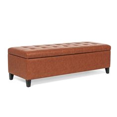 PRICES MAY VARY. Larger Size: King size bed bench overall dimension is 51.4 " L x 19.1" W x 16.5" H, Interior Size: 47.6" L x 15.6" W x 9.3" H, max capacity is 360 lbs Hand-made: This folding storage ottoman bench with flipping lid is hand-made by experienced workers, and the embedded solid wood feet make it more durable More Thoughtful Design: Tufted ottoman is made with bonded fabric,more environmentally friendly. A tufted top and pillow soft cushioning for an exquisite and luxurious feel agai Wooden Storage Bench Bedroom, Coffee Table Footrest, Square Ottoman Coffee Table, Storage Bench For Bedroom, Large Square Ottoman, Upholstered Entryway Bench, Large Storage Ottoman, Bench For Bedroom, Upholstered Bench Bedroom